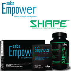 Saba Empower Energy & Weight Management + SHAPE COMBO Recurring Order (EU GB)