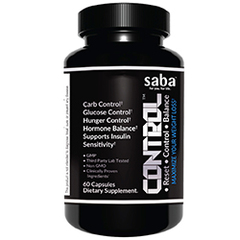 Saba CONTROL - One 60-Count Bottle