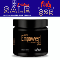 Saba Empower Smart Coffee Plus -One 30-Serving Cabuster -HOLIDAY SPECIAL