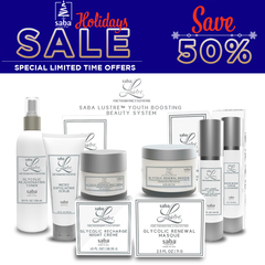 SABA LUSTRE YOUTH BOOSTING SYSTEM-HOLIDAY SPECIAL - Limited Time 50% Savings