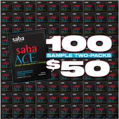 Saba ACE 2 Sample Packs SPECIAL - 100 2 Packs for $50.00