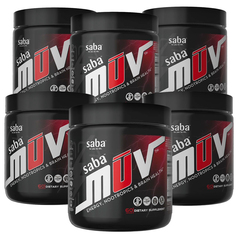 Saba MUV Six (6) 60-Count Canisters 